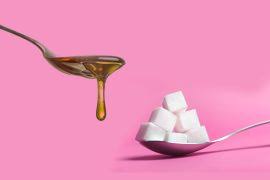 ما الفرق بين العسل والسكر