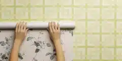 طريقة لصق ورق الجدران